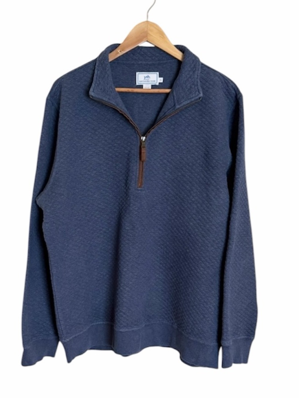 Southern Tide Men's Quarter-Zip Pullover Sweater. Size XL